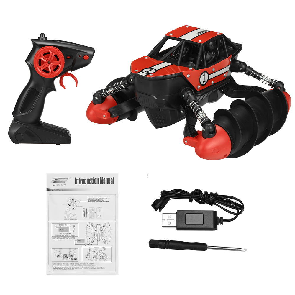 LE-NENG-F1-24G-Waterproof-Programmable-Remote-Control-Climbing-Car-Robot-Toys-1923610-15