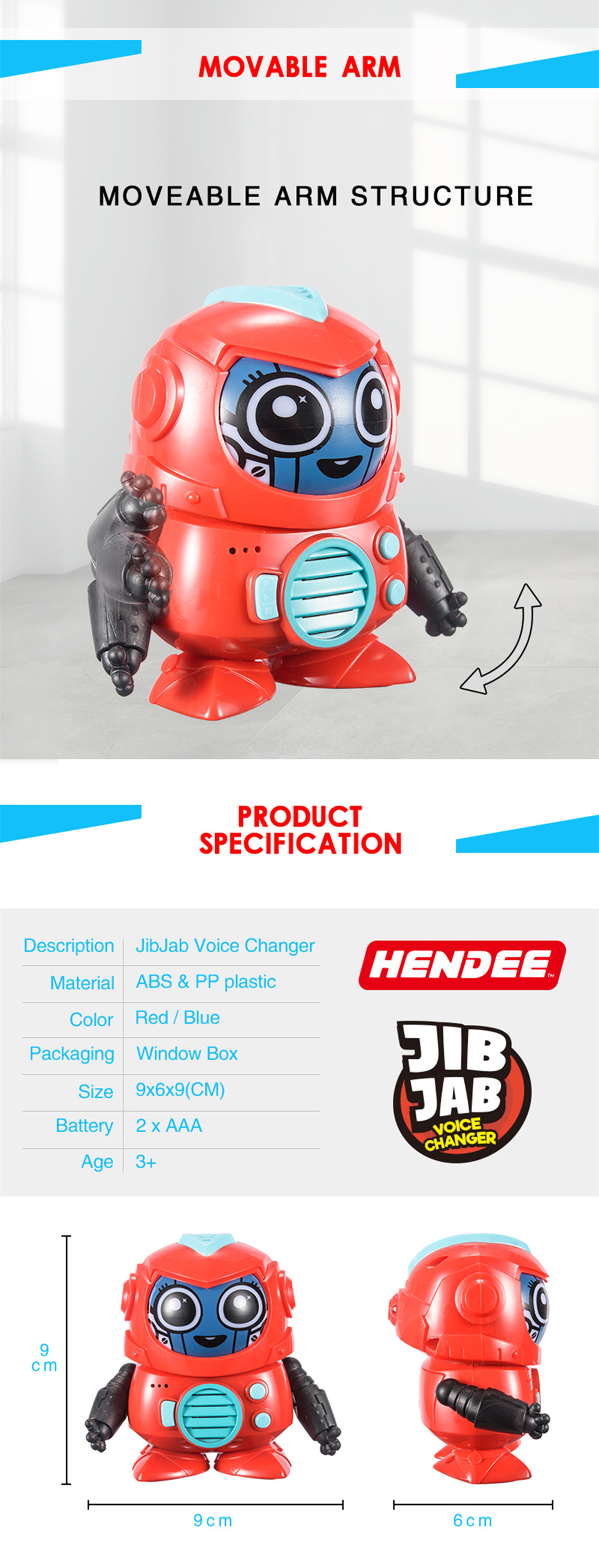 MOFUN-1902-Face-Changing-Voice-Record-Tone-Change-Interact-RC-Robot-Toy-1647981-3