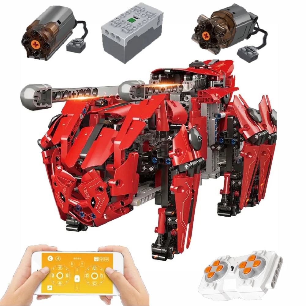 Mould-King-20005-DIY-Six-legged-Robot-APP-Control-Assembled-Building-Block-Bricks-Toy-Model-for-Boys-1919103-1