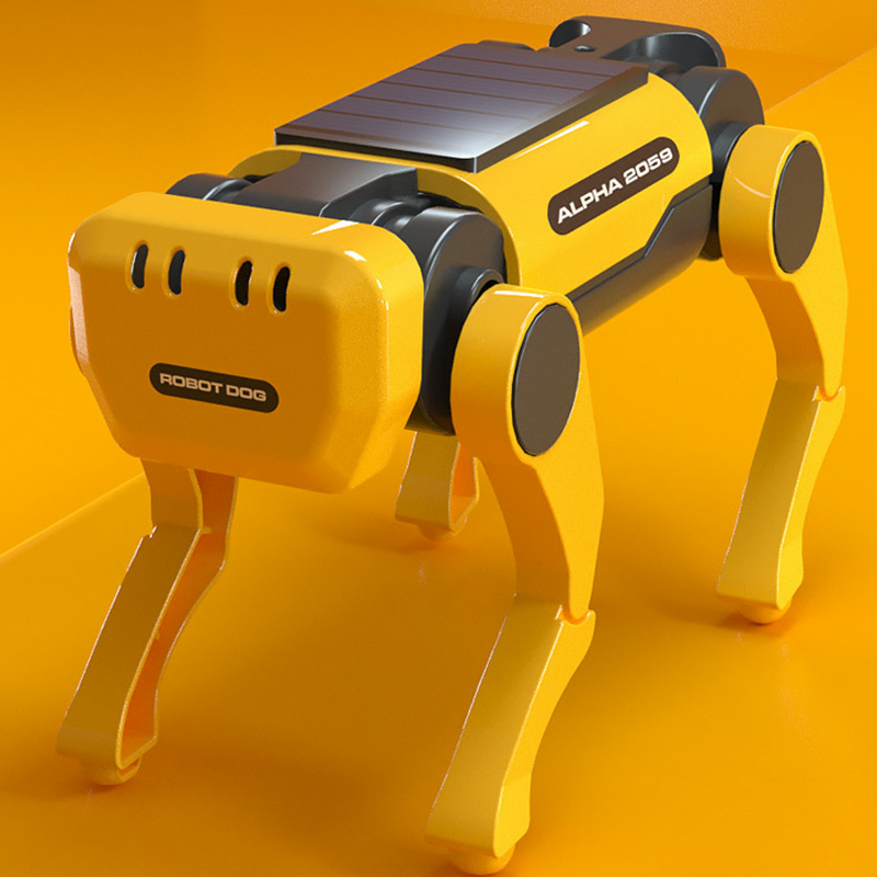 Steam-Solar-Electric-Smart-Robot-Dog-Robot-Cow-Childrens-Educational-Assembling-Technology-Toys-1899927-6