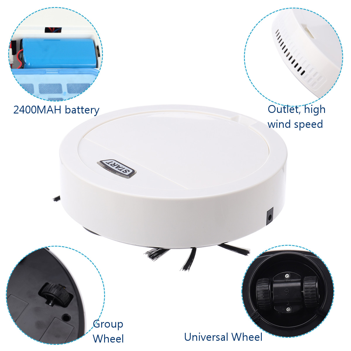 Smart-Sweeping-Robot-Vacuum-Cleaner-Floor-Edge-Dust-Clean-Auto-Suction-Sweeper-2400mAh-1702795-5