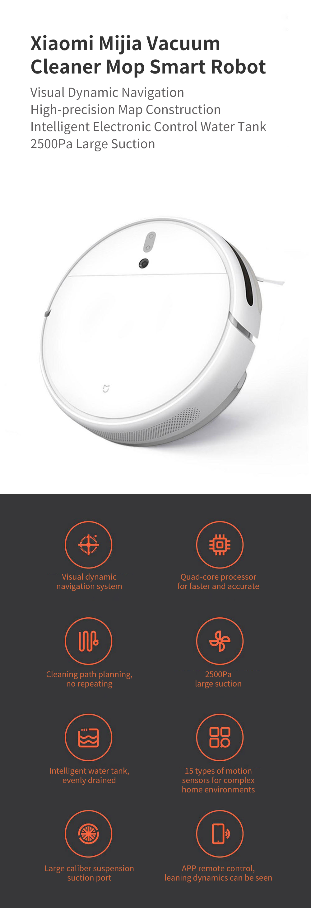 Xiaomi-Mijia-1C-2-in-1-Smart-Robot-Vacuum-Cleaner-Mop-Visual-Dynamic-Navigation-VSLAM-Brushless-Moto-1959687-2