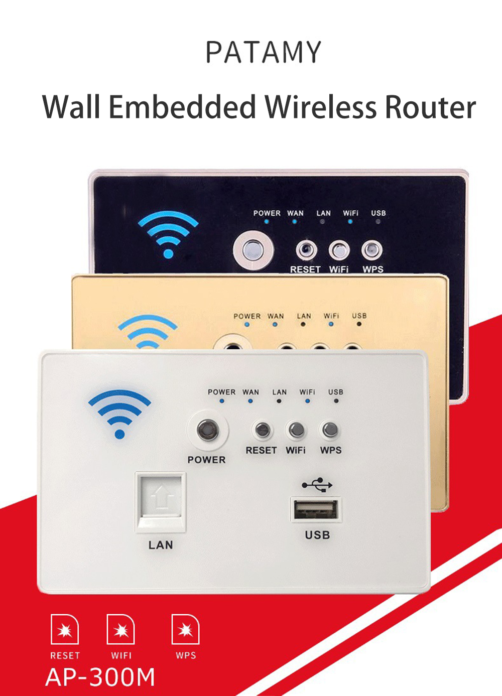 300Mbps-118-Type-Wall-Embedded-Router-Wireless-AP-Panel-Router-WPS-WiFi-Repeater-Extender-1500mA-USB-1955081-1