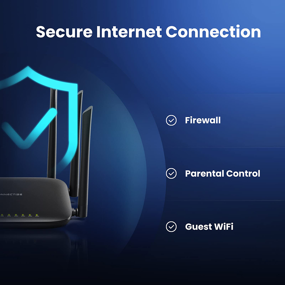 CONNECTIZE-AC2100-Wireless-Router-Dual-Band-24G5G-Gigabit-WiFi-Router-USEU-Plug-Support-MU-MIMO-Beam-1955383-4