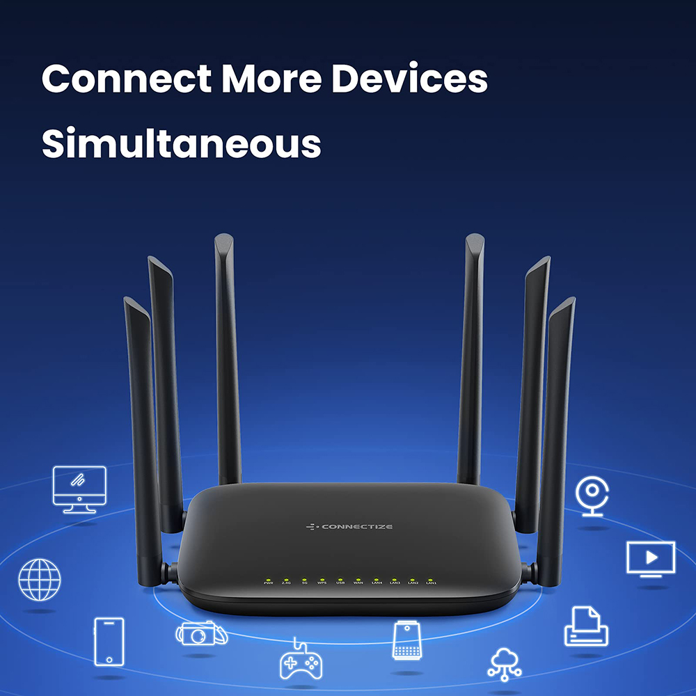 CONNECTIZE-AC2100-Wireless-Router-Dual-Band-24G5G-Gigabit-WiFi-Router-USEU-Plug-Support-MU-MIMO-Beam-1955383-5