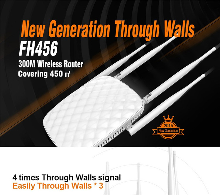 Original-Tenda-FH456-English-Firmware-300Mbps-4-Antennas-Wireless-Router-1107619-1