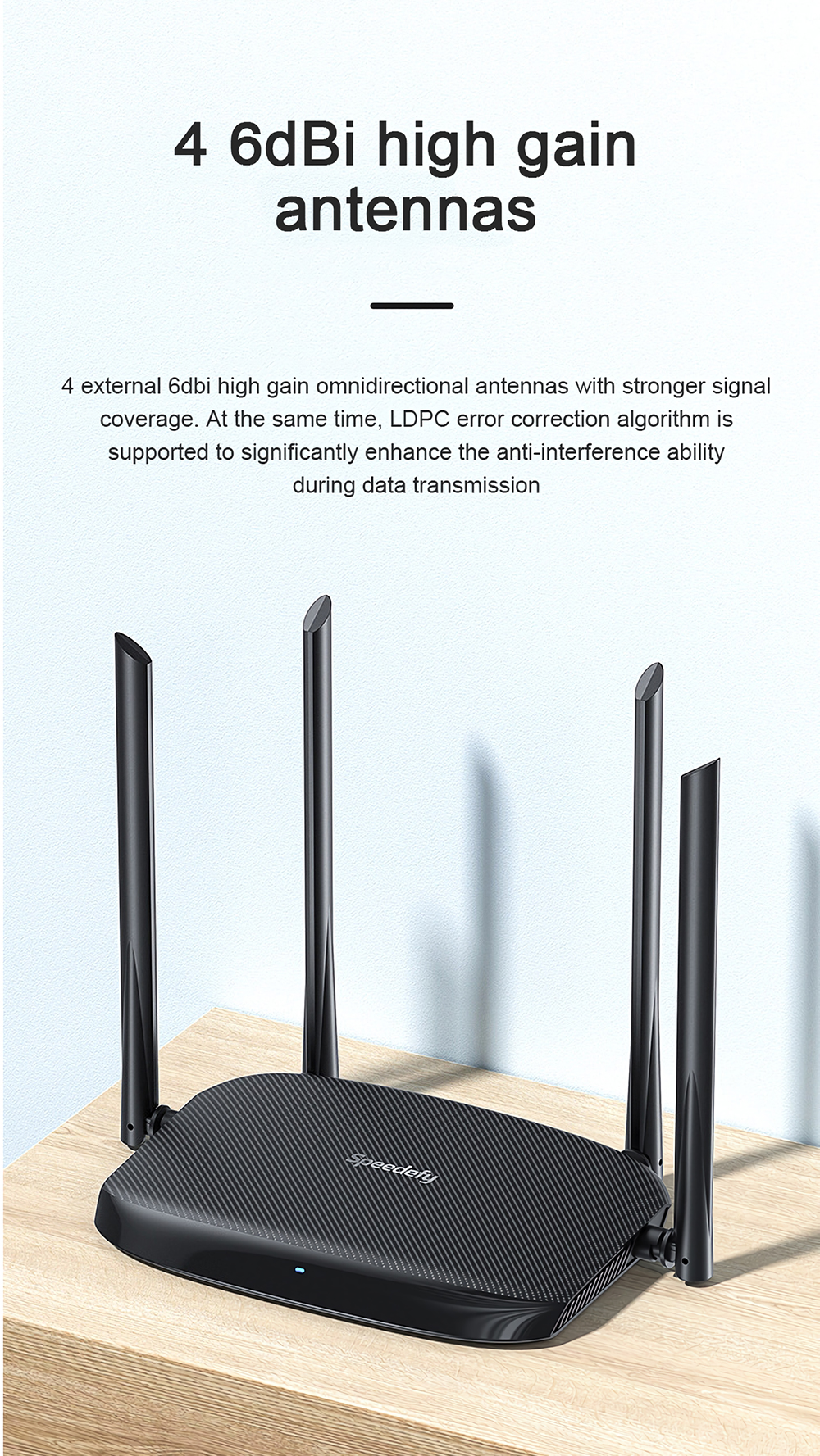 Speedefy-K4-AC1200-Dual-Band-Gigabit-WiFi-Router-24G-5G-Support-IPv6-MU-MIMO-4-6dbi-Antenna-Wireless-1906370-6