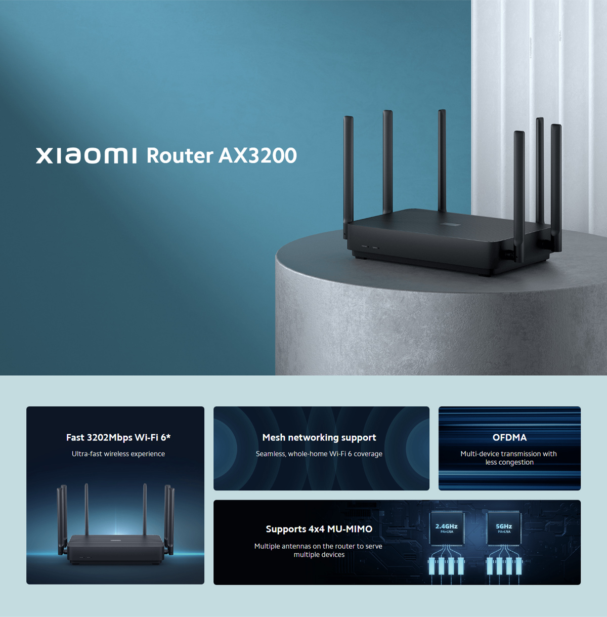 Xiaomi-AX3200-Wireless-3202Mbps-Wi-Fi6-Router-Mesh-Networking-WiFi-Repeater-Dual-Band-256MB-of-Memor-1906060-1