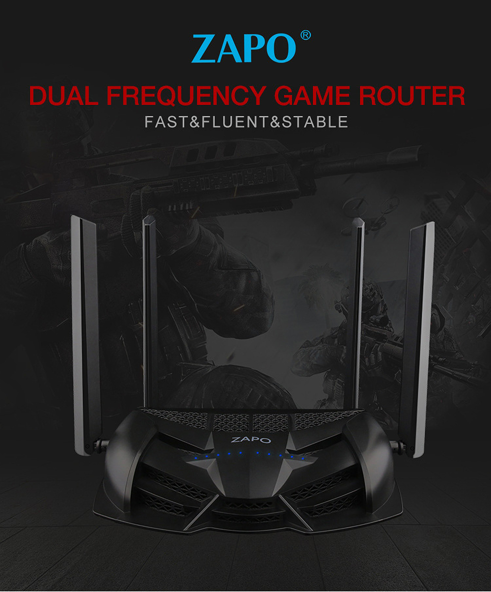 ZAPO-Z-2600-Dual-Band-Wireless-Router-2600Mbps-11AC-Gaming-Wifi-Router-with-USB-Port-4Antenna-1819946-1