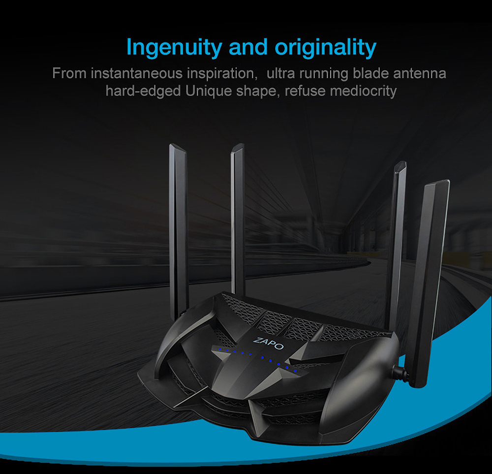 ZAPO-Z-2600-Dual-Band-Wireless-Router-2600Mbps-11AC-Gaming-Wifi-Router-with-USB-Port-4Antenna-1819946-11