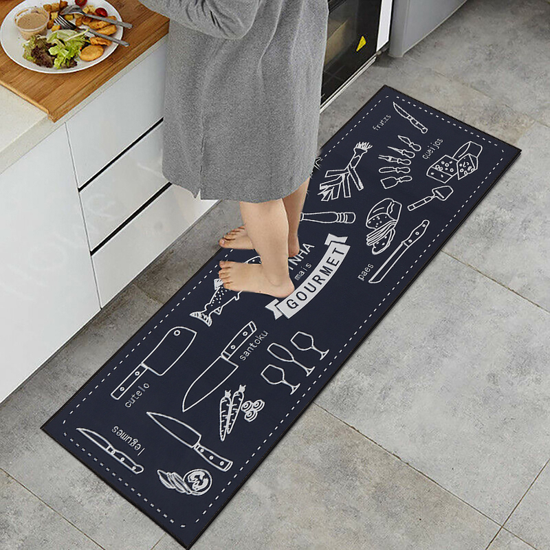 1PCS-Anti-slip-Kitchen-Rug-Floor-Mat-Doormat-Runner-Washable-Anti-bacterial-Carpet-1876137-3