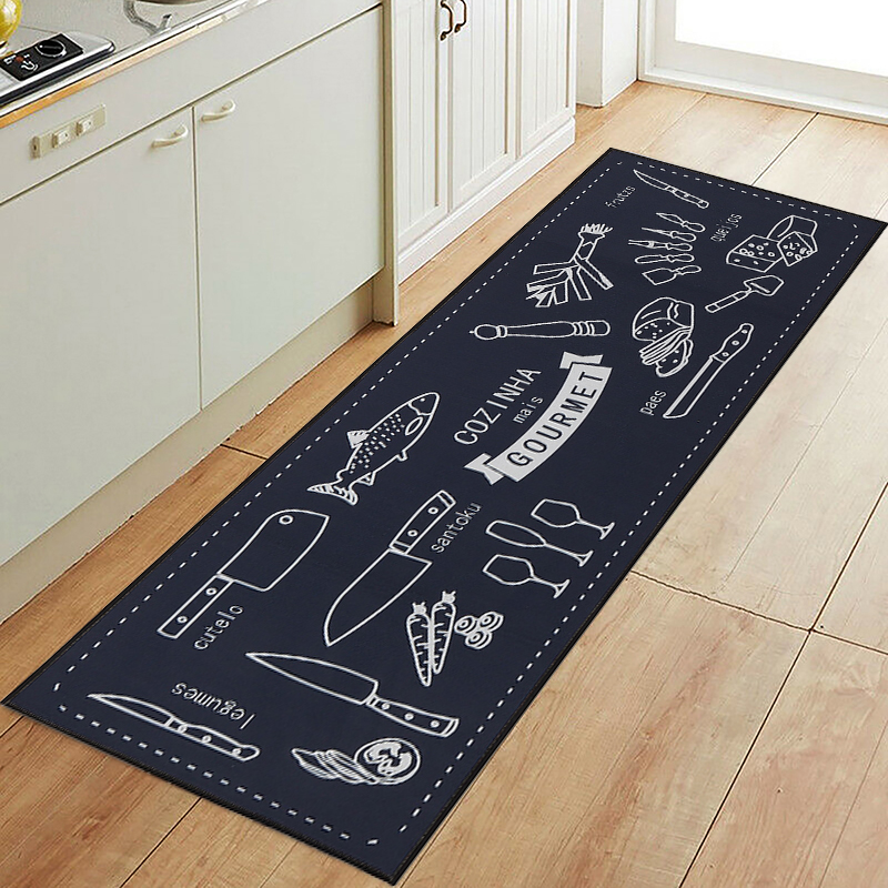 1PCS-Anti-slip-Kitchen-Rug-Floor-Mat-Doormat-Runner-Washable-Anti-bacterial-Carpet-1876137-5