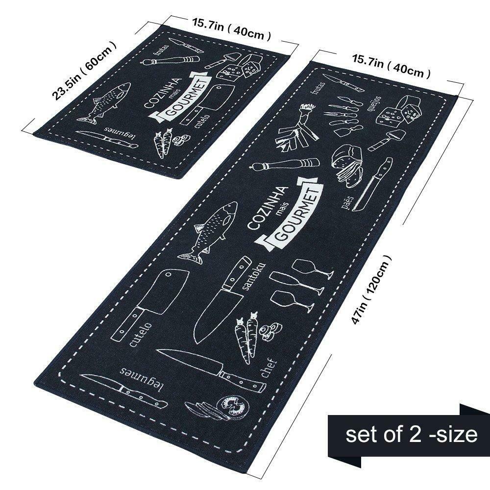 1PCS-Anti-slip-Kitchen-Rug-Floor-Mat-Doormat-Runner-Washable-Anti-bacterial-Carpet-1876137-8