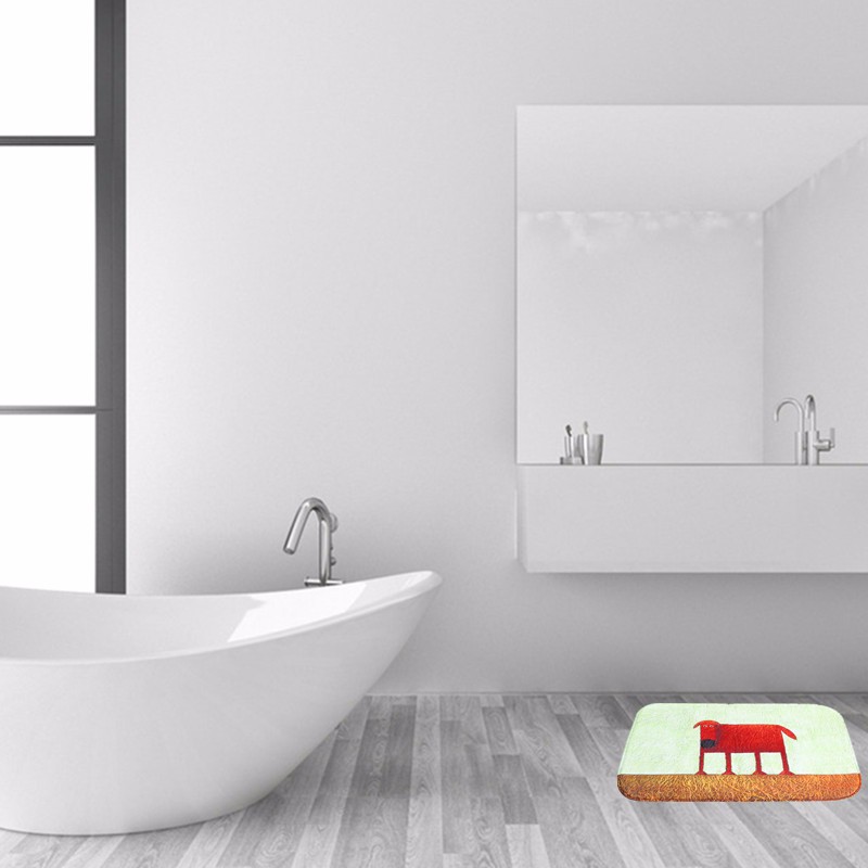 Floor-Mat-Carpet-Doormat-Bathroom-Mat-Non-Slip-lovely-Dog-Pattern-Multi-Pattern-Optional-1602138-3