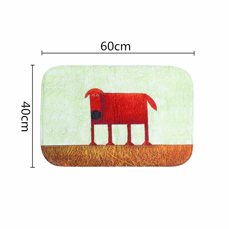 Floor-Mat-Carpet-Doormat-Bathroom-Mat-Non-Slip-lovely-Dog-Pattern-Multi-Pattern-Optional-1602138-7