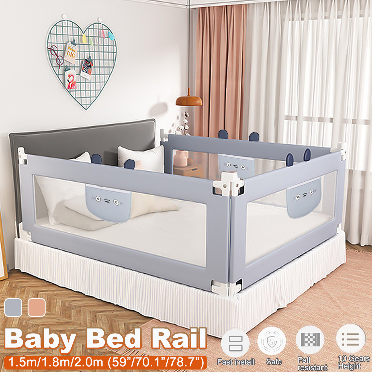 15m18m20m-Adjustable-Folding-Kids-Safety-Bed-RailBedRail-Cot-Guard-Protecte-Child-Toddler-1918099-1