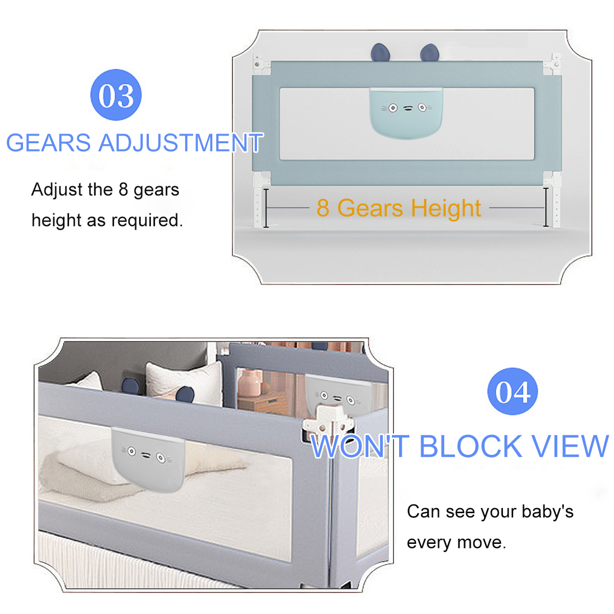 15m18m20m-Adjustable-Folding-Kids-Safety-Bed-RailBedRail-Cot-Guard-Protecte-Child-Toddler-1918099-5