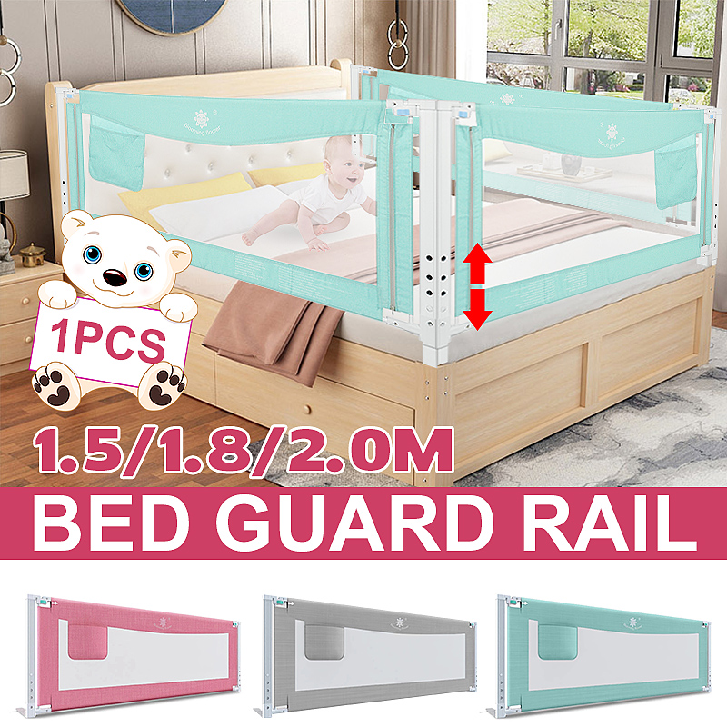 18222M-Child-Safety-Bed-Guard-Rail-Toddler-Crib-Side-Protector-Anti-falling-1970182-2