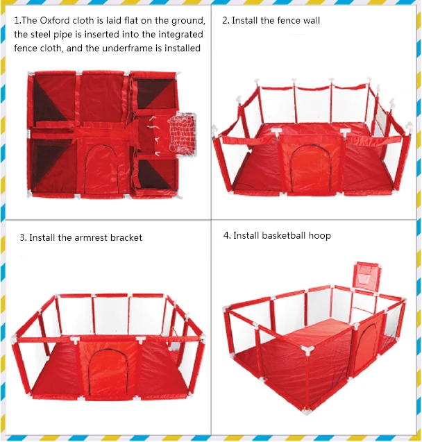 3-in-1-Baby-Playpen-Interactive-Safety-Indoor-Gate-Play-Yards-Tent-Basketball-Court-Kids-Furniture-f-1693785-13
