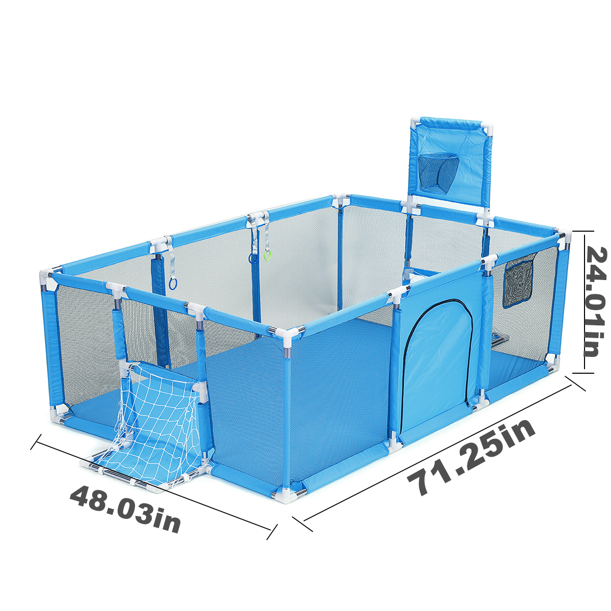 3-in-1-Baby-Playpen-Interactive-Safety-Indoor-Gate-Play-Yards-Tent-Basketball-Court-Kids-Furniture-f-1693785-20