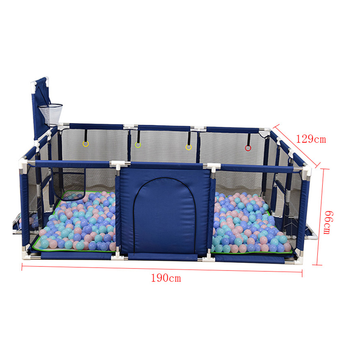 3-in-1-Baby-Playpen-Interactive-Safety-Indoor-Gate-Play-Yards-Tent-Basketball-Court-Kids-Furniture-f-1693785-8