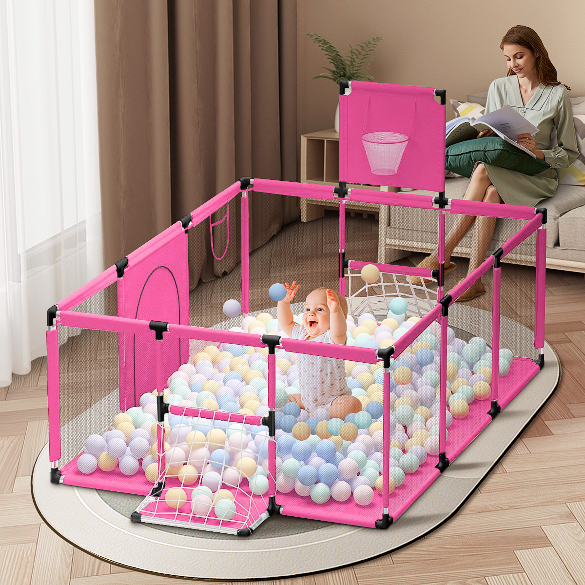 Baby-Playpen-Oxford-Cloth-Children-Infant-Fence-Safety-Barriers-Children-Ball-Pool-Baby-Playground-G-1935212-5