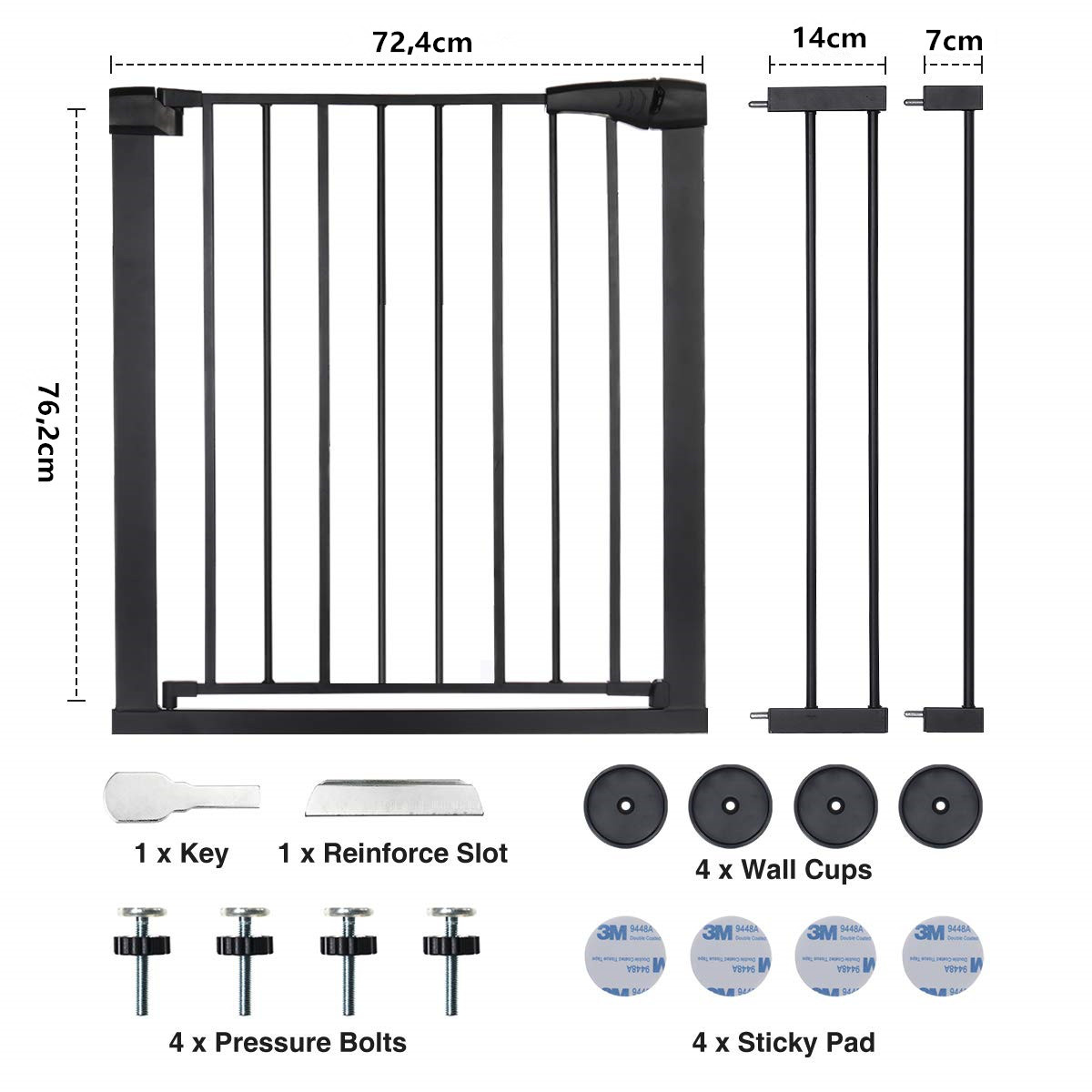 Comomy-295quot-405quot-Extra-Wide-Baby-Gate-Baby-Fences-30quot-Tall-Kids-Play-Gate-Large-Pet-Gate-wi-1898965-6