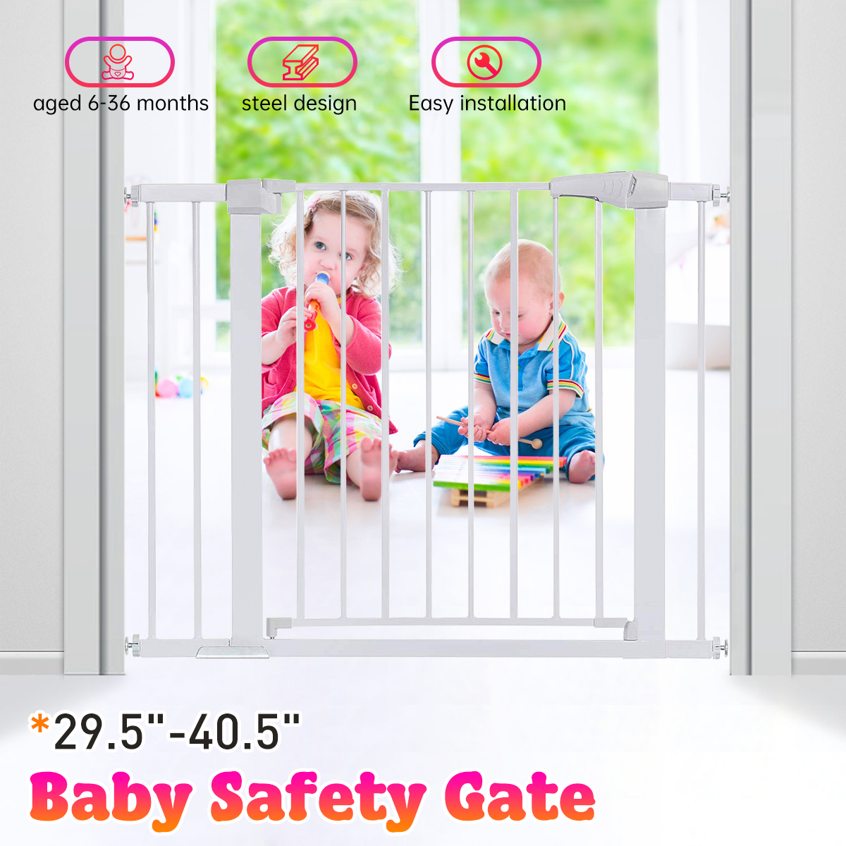 Comomy-295quot-405quot-Extra-Wide-Baby-Gate-Baby-Fences-30quot-Tall-Kids-Play-Gate-Large-Pet-Gate-wi-1898965-8