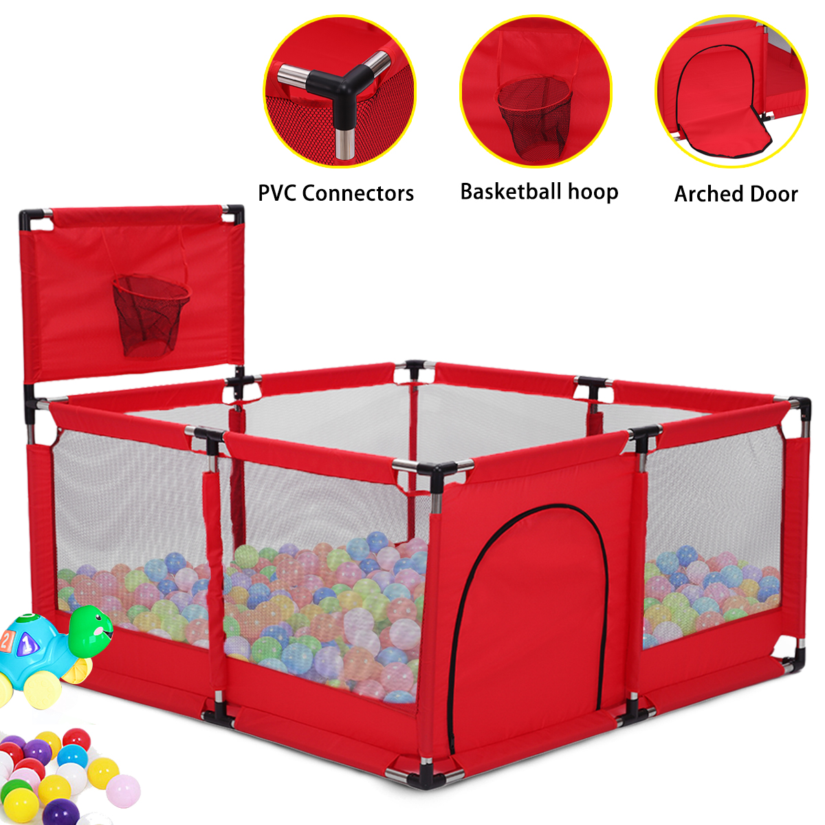 Kimbosmart-Baby-Playpens-Children-Game-Balls-Pool-Basketball-Hoop-Large-Baby-Mesh-Fence-Toddler-Indo-1941692-2