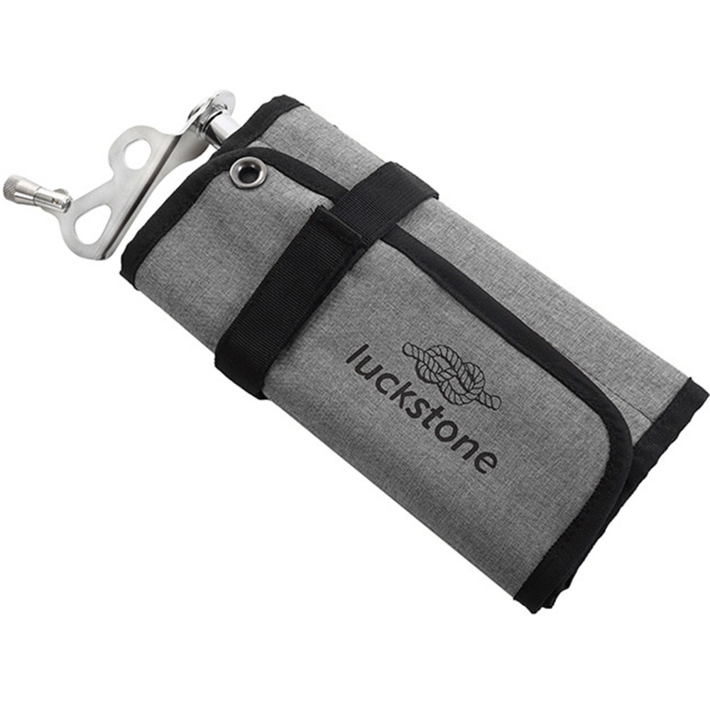 LUCKSTONE-500D-Oxford-Cloth-Folding-Camping-Pegs-Nail-Storage-Bag-Multi-pocket-Tackle-Climbing-Bags-1372865-10