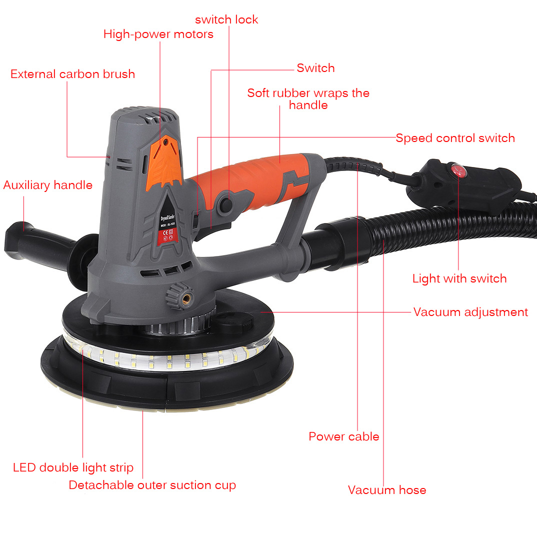 230mm-Diameter-1250W-Drywall-Sander-Sander-3000rpm-Automatic-Vacuum-System-W-Dual-LED-Light-Wall-Pol-1837412-6