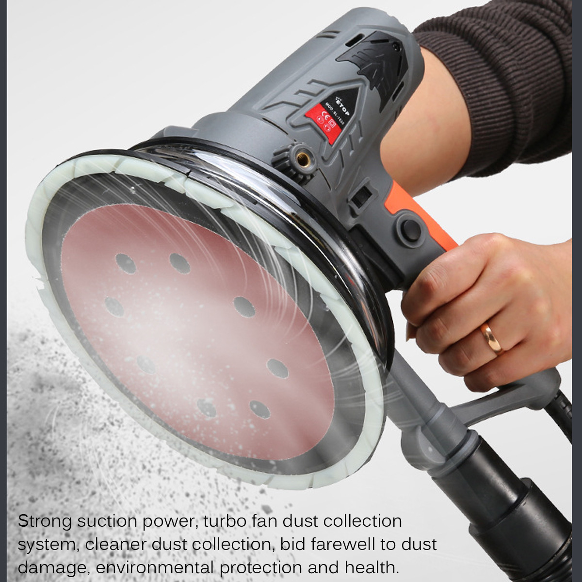 230mm-Diameter-1250W-Drywall-Sander-Sander-3000rpm-Automatic-Vacuum-System-W-Dual-LED-Light-Wall-Pol-1837412-9