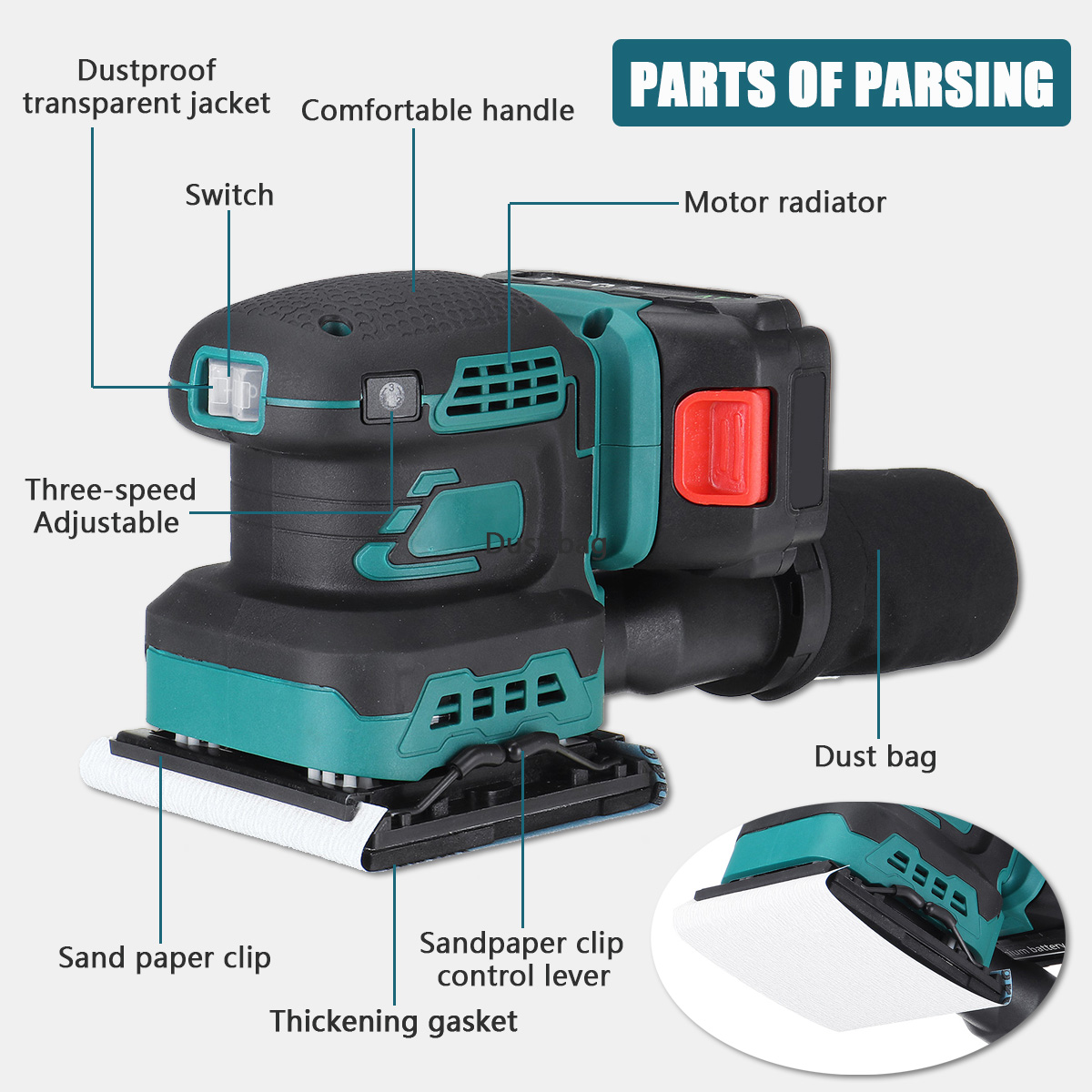 Brushless-Cordless-Electric-Orbital-Sander-Grinding-Machine-Round-Square-Sandpaper-Machine-Woodworki-1918448-6