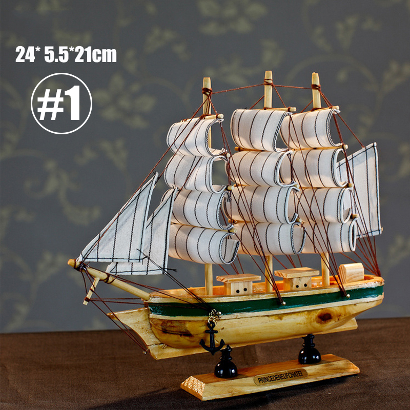 10-inch-DIY-Assembly-Marion-Wooden-Ship-Boats-Model-Sailing-Decor-Xmas-Gift-Toy-1549345-4