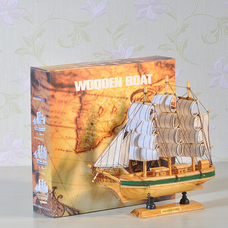 10-inch-DIY-Assembly-Marion-Wooden-Ship-Boats-Model-Sailing-Decor-Xmas-Gift-Toy-1549345-5