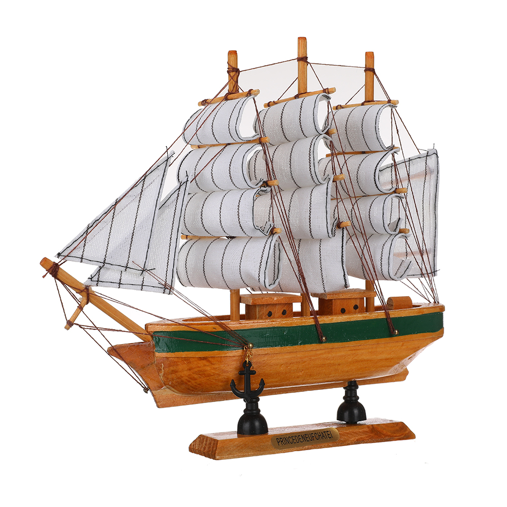 10-inch-DIY-Assembly-Marion-Wooden-Ship-Boats-Model-Sailing-Decor-Xmas-Gift-Toy-1549345-9