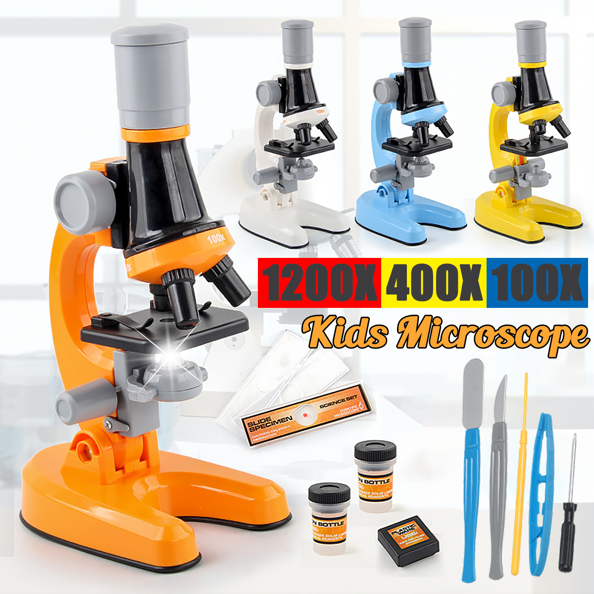 1200X-400X-100X-Magnification-Kids-Microscope-Children-Science-Educational-Toy-for-Science-Experimen-1854876-1