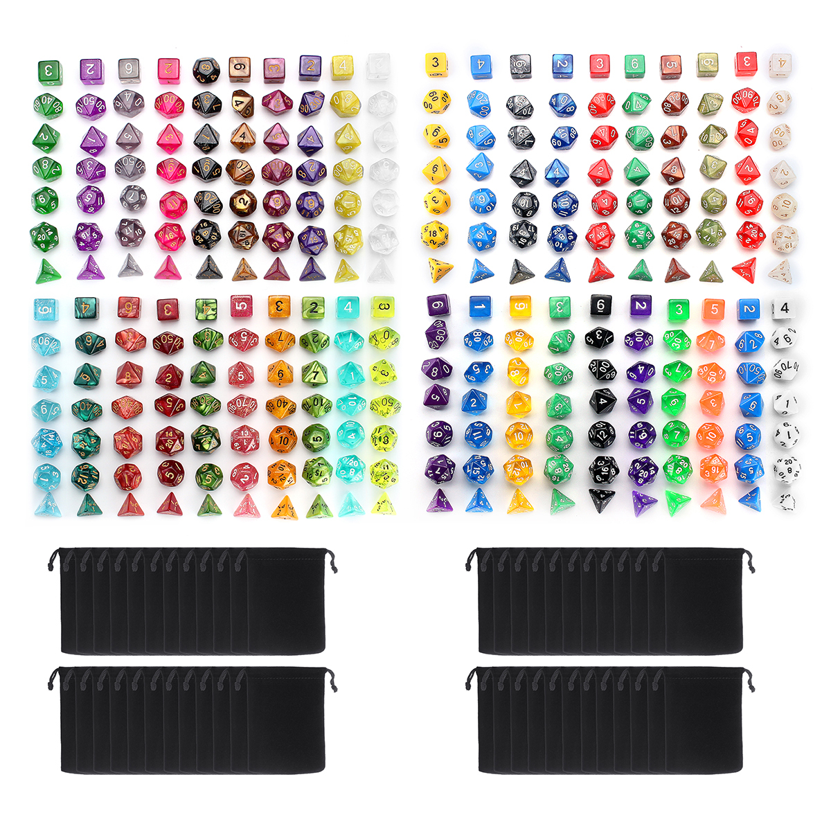 140Pcs280Pcs-Polyhedral-Dices-for-Dungeons--Dragons-Desktop-Games-With-Storage-Bags-1649013-5
