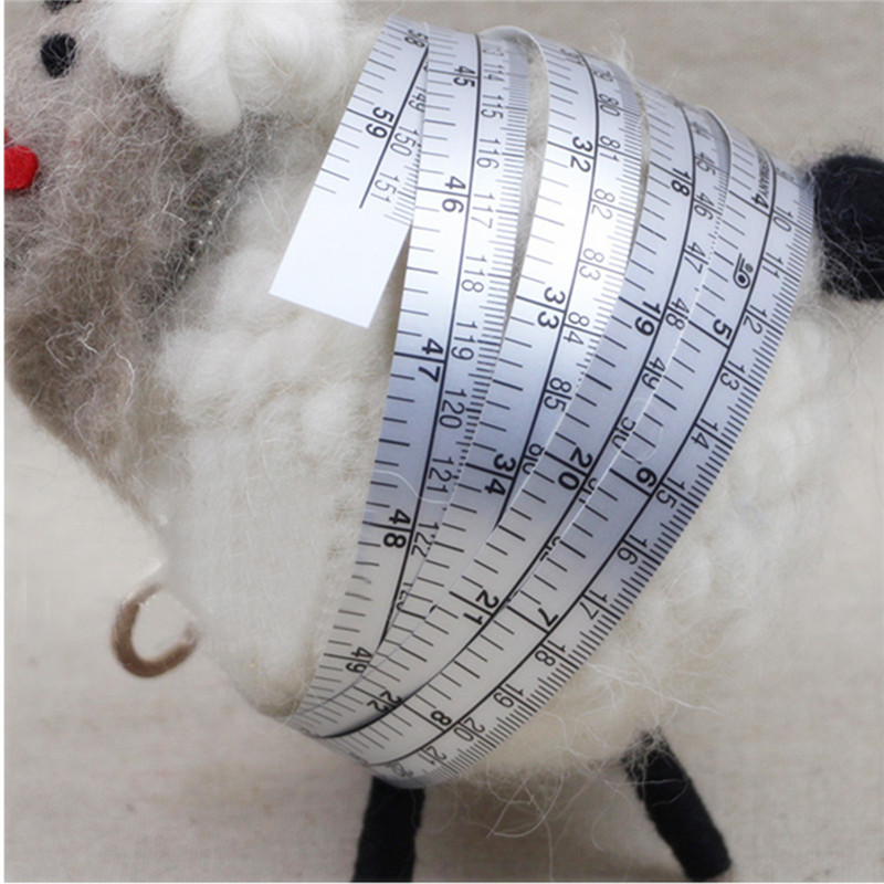 150cm-Vinyl-Silver-Self-Adhesive-Measuring-Tape-Ruler-Sticker-For-Sewing-Machine-1286130-1
