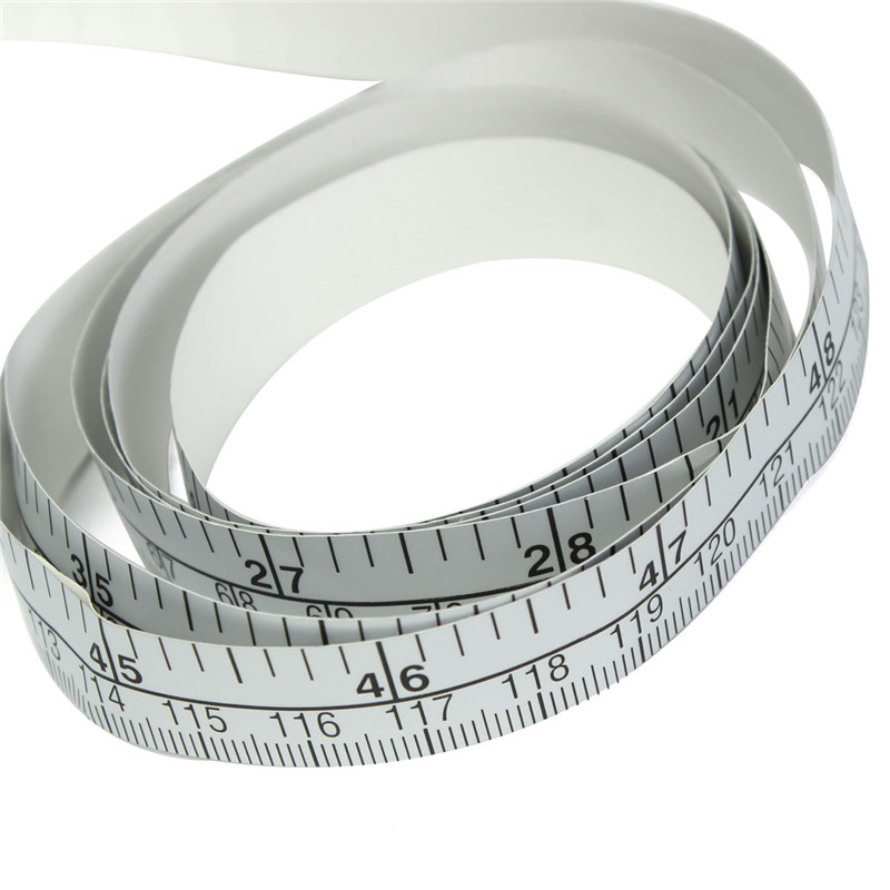 150cm-Vinyl-Silver-Self-Adhesive-Measuring-Tape-Ruler-Sticker-For-Sewing-Machine-1286130-3