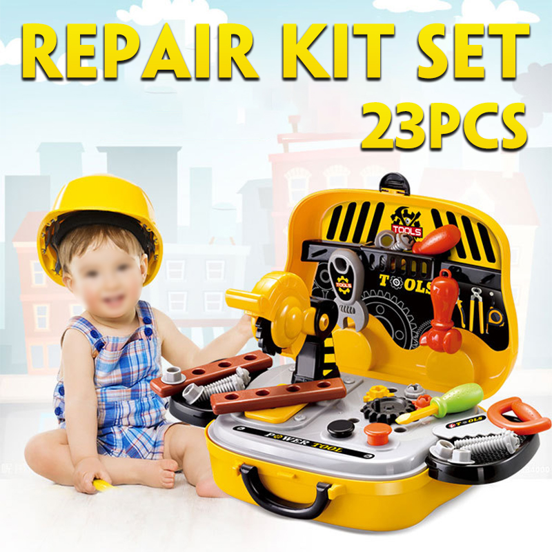 23PCS-Childrens-Maintenance-Tools-Kit-Set-Repair-Tool-Suitcase-Kids-Educational-Repair-Toys-Gift-1593211-2