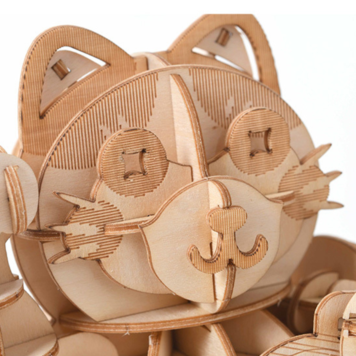 3D-Wooden-Puzzle-Assembly-Model-DIY-Animal-Cat-Wood-Craft-Kids-Educational-Toys-Gift-1647393-7