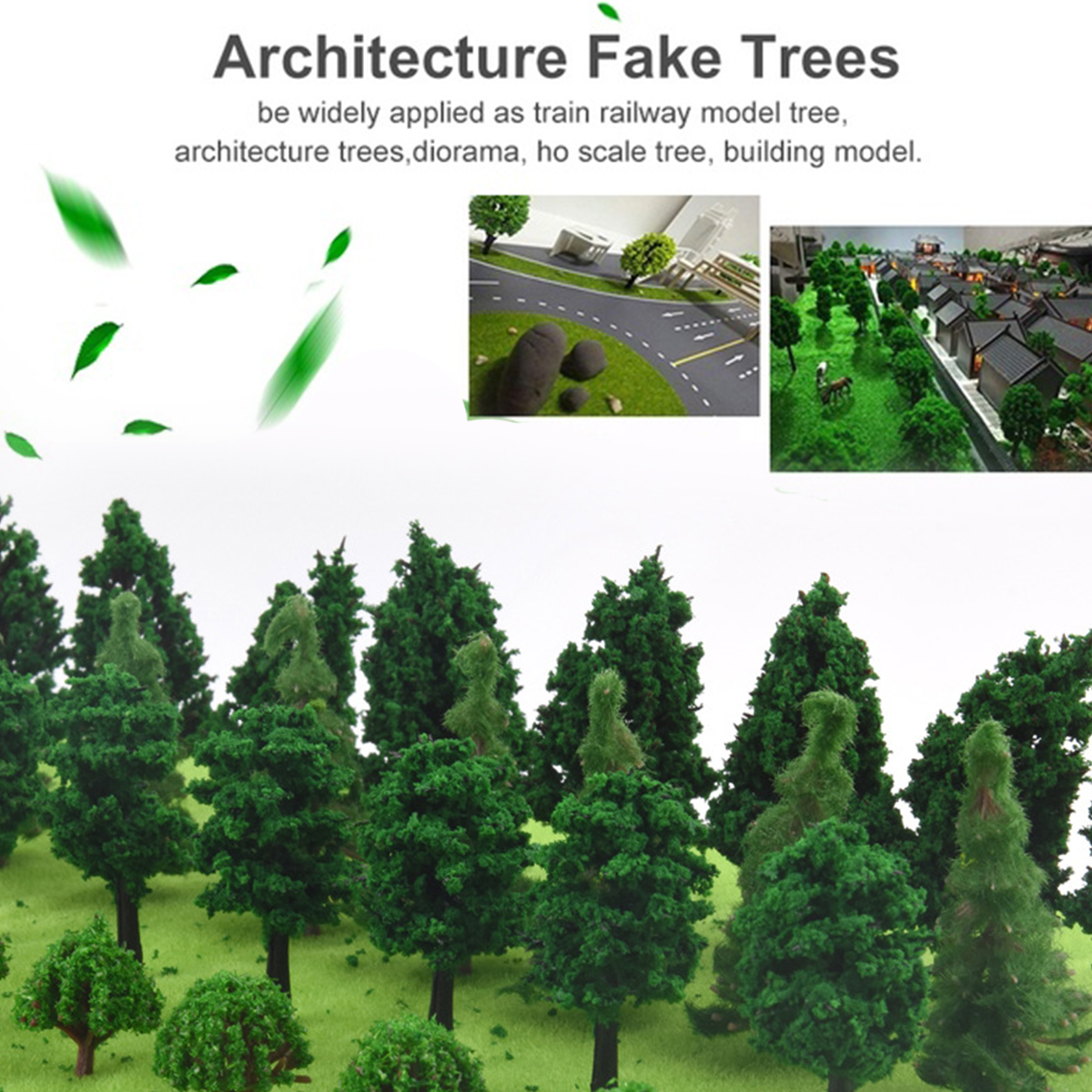 40PCS-Tree-Model-DIY-Building-Sand-Table-Landscape-Modelling-Material-1648208-2