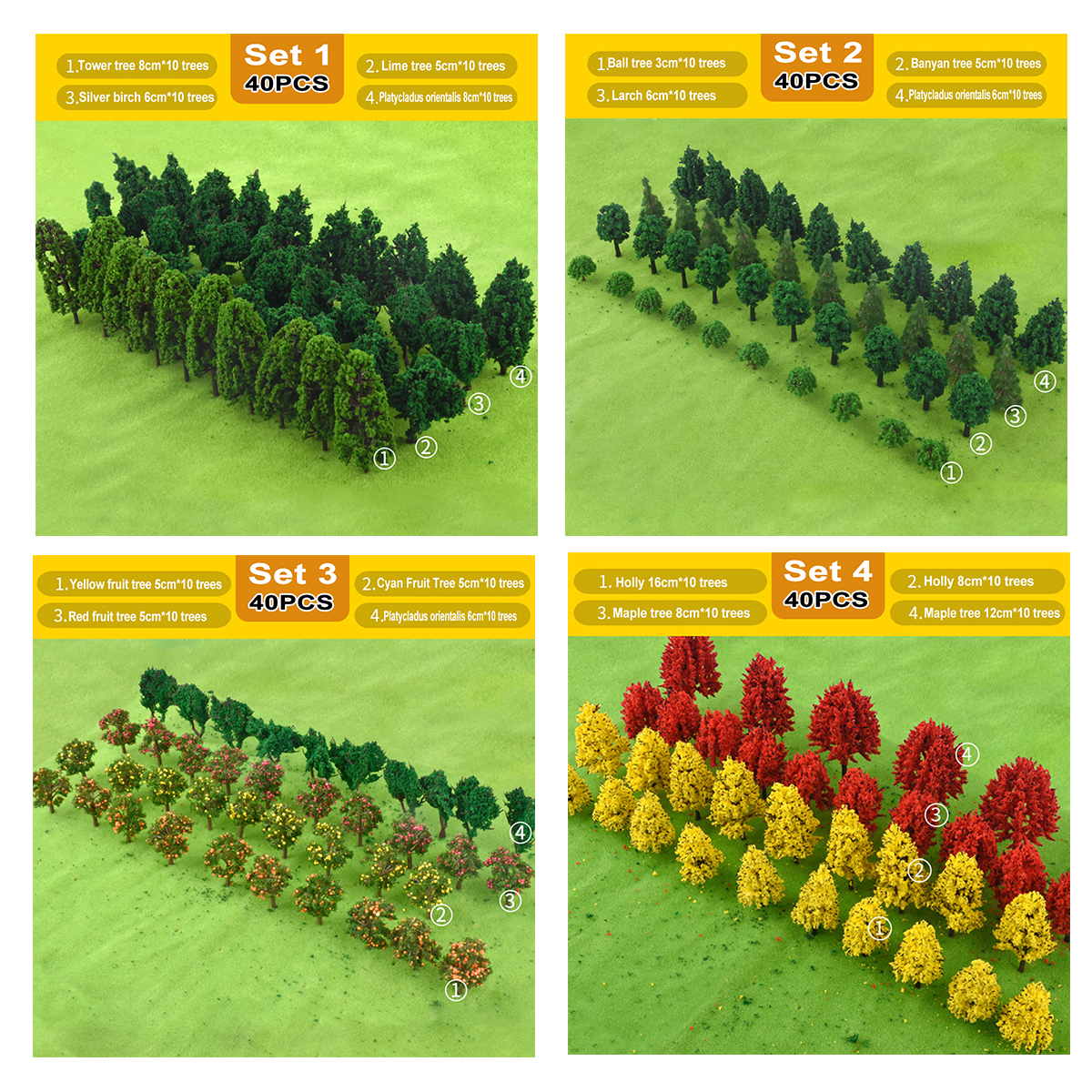 40PCS-Tree-Model-DIY-Building-Sand-Table-Landscape-Modelling-Material-1648208-4