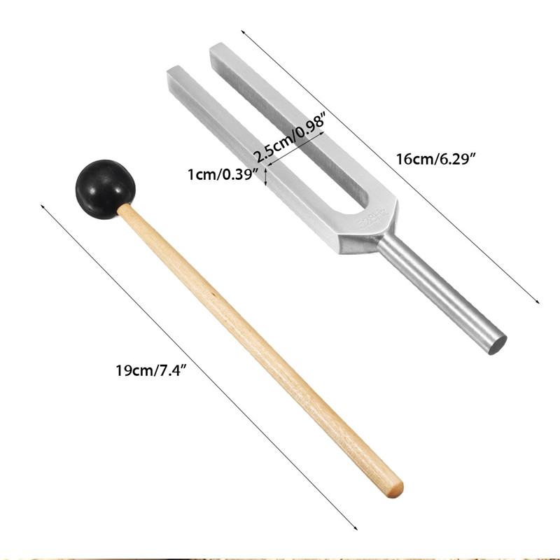 528Hz-Medical-Tuning-Fork-Chakra-Hammer-Sound-Healing-Therapy-Diagnostic-with-Mallet-1310034-2