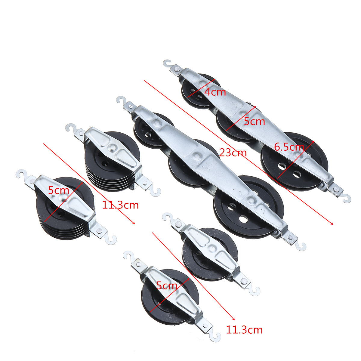 6PcsSet-Mechanical-Effect-Mechanics-Demonstration-Pulleys-Physical-Laboratory-Equipment-Experiment-M-1432019-2