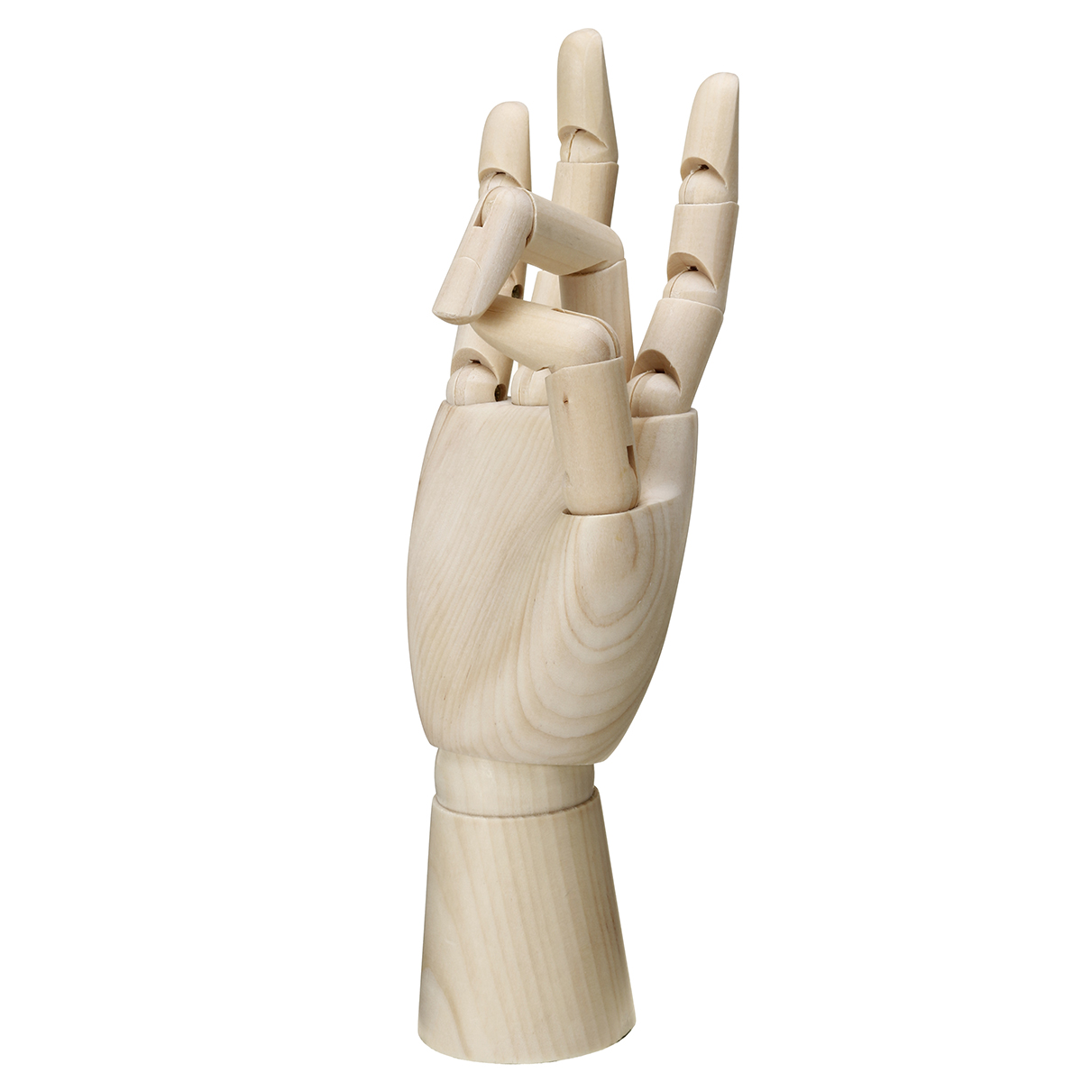 781012-Inch-Wooden-Hand-Body-Artist-Medical-Model-Flexible-Jointed-Wood-Sculpture-DIY-Education-1322443-10