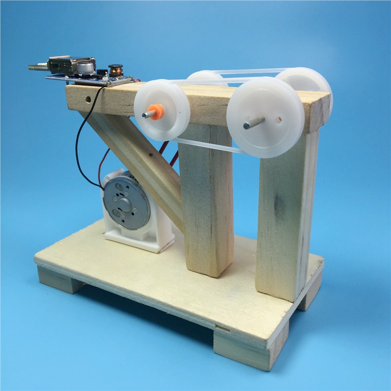 DIY-Hand-Crank-Generator-Scientific-Education-Material-Assemble-Model-Kids-Student-Classroom-Manual-1336146-1