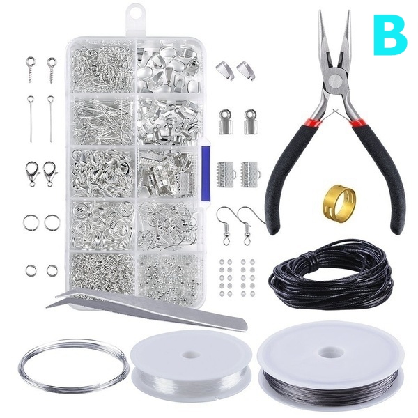DIY-Jewelry-Making-Starter-Tools-Kit-Bracelet-Necklace-Findings-Jump-Ring-Supplies-1628071-7