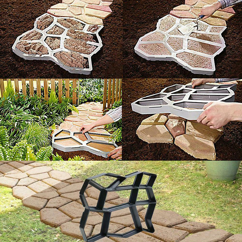 DIY-Multi-function-Plastic-Paving-Road-Maker-Mold-Concrete-Stepping-Stone-Cement-Brick-Mould-1526983-11